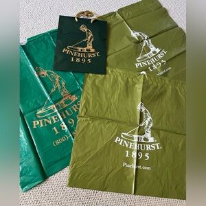 Pinehurst 1895 Green Golf Shopping Bag Collection